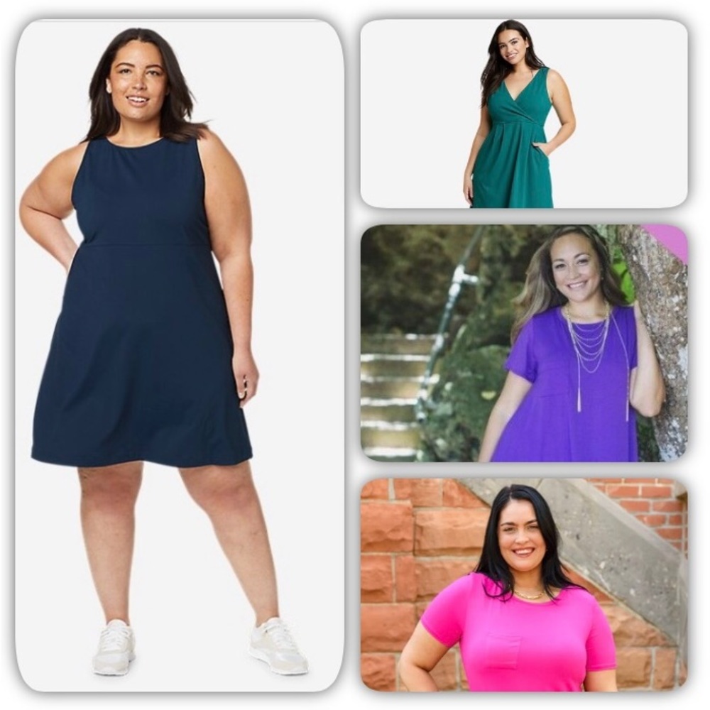 Forever 21-1x- Teal Dress